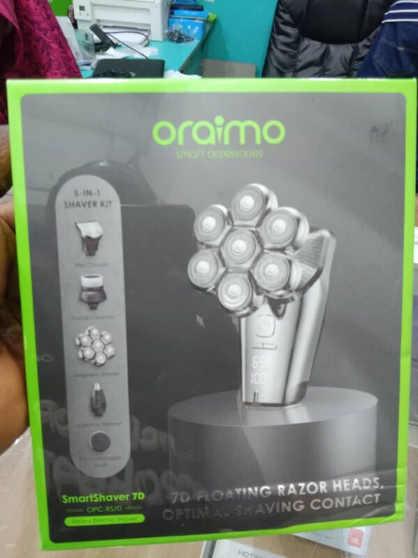 Smart Shaver 7D – 5-in-1 Grooming Power