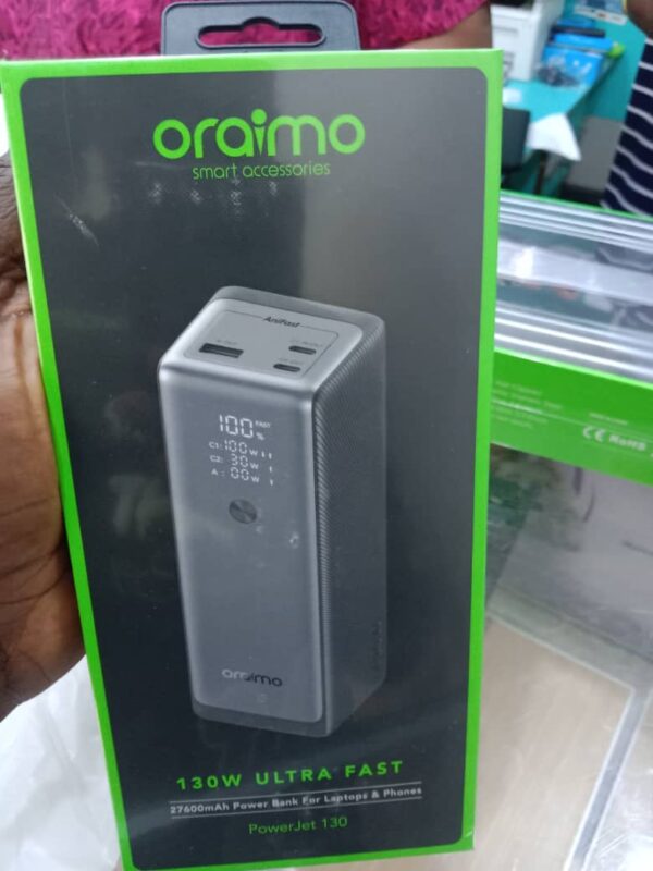 Power Jet 130 Power Bank – 130W Ultra-Fast Charging Beast