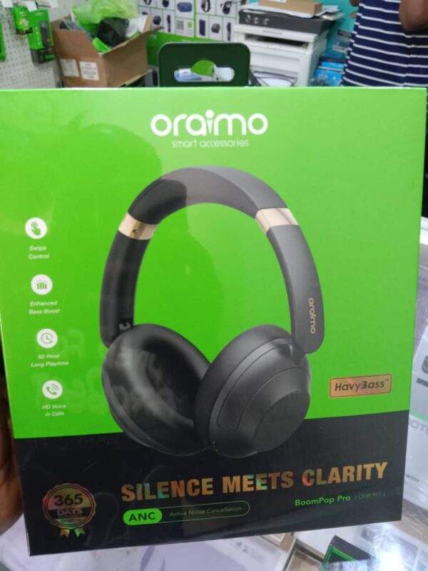 Oraimo Headphone – Pure Sound, Total Comfort