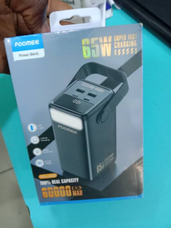 Foomee Power Bank – 65W Super Fast Charging